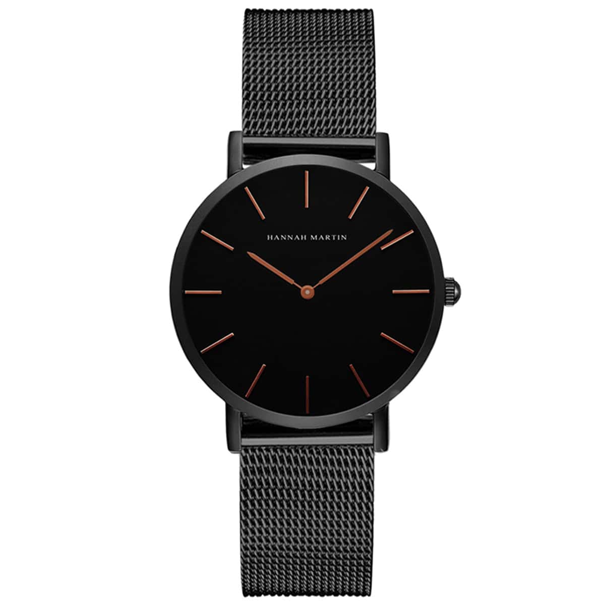 

Mesh Strap Round Pointer Quartz Watch