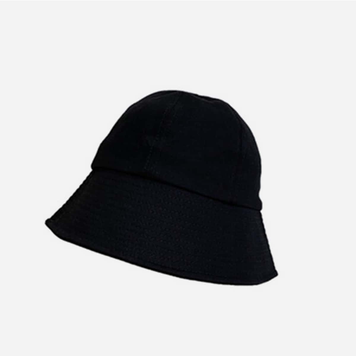 

Solid Bucket Hat, Black