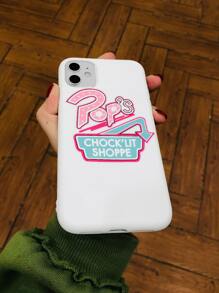 Letter Graphic Phone Case - Multicolor - View 5