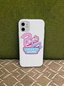 Letter Graphic Phone Case - Multicolor - View 6