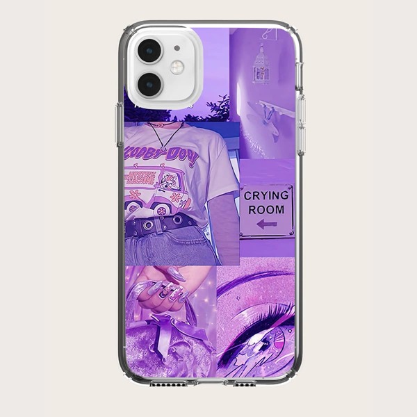 

Mix Pattern Phone Case, Multicolor