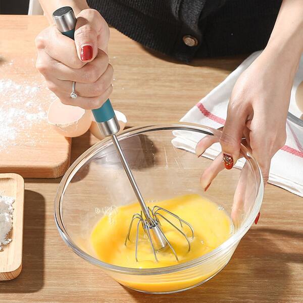 

1pc Random Stainless Steel Whisk, Multicolor