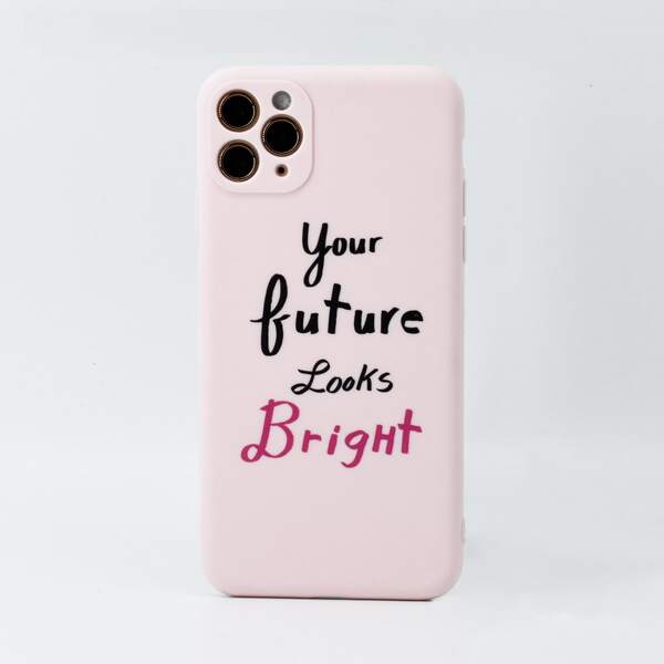 

Letter Graphic Phone Case, Multicolor