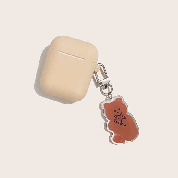

Чехол для AirPods с медведем, Жёлтовато бурые