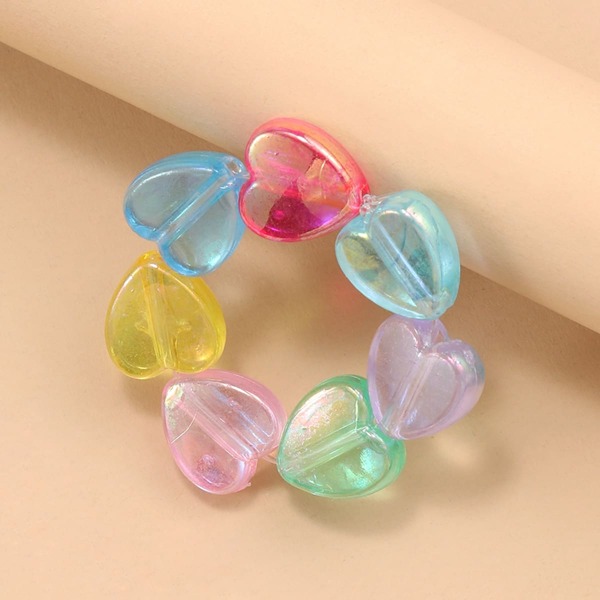 

Heart Decor Ring, Multicolor