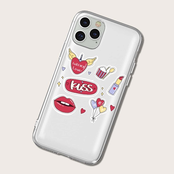 

Mix Pattern Phone Case, Multicolor