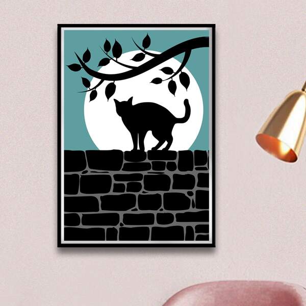 

Cat Pattern Diamond Painting Without Frame, Multicolor