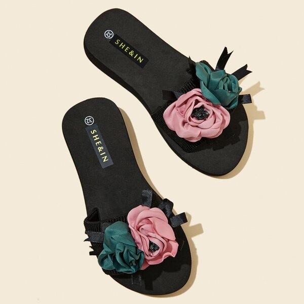 

Toddler Girls Floral Decor Slides, Multicolor