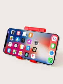 通用桌面手機支架 - 紅色 - 查看 4