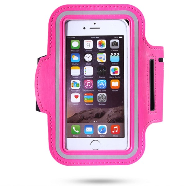 

1pc Outdoors Sport Phone Arm Bag, Pink