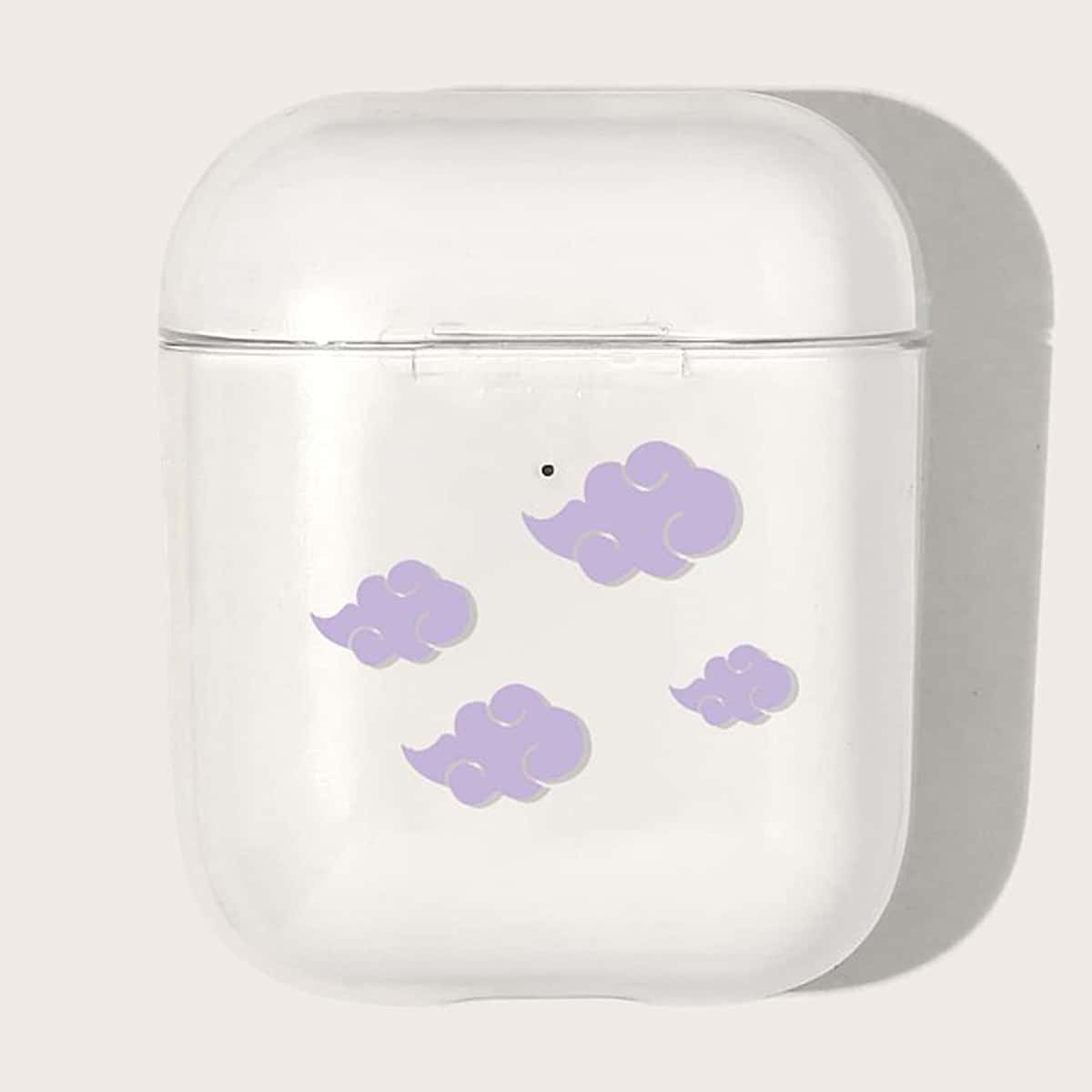 

Cloud Airpods Case, Lilac purple