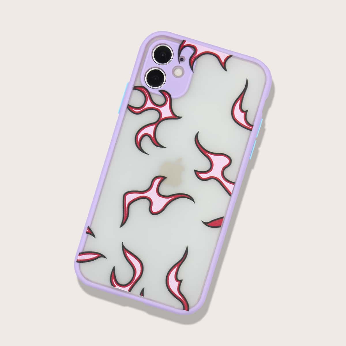 

Flame Matte Phone Case, Purple