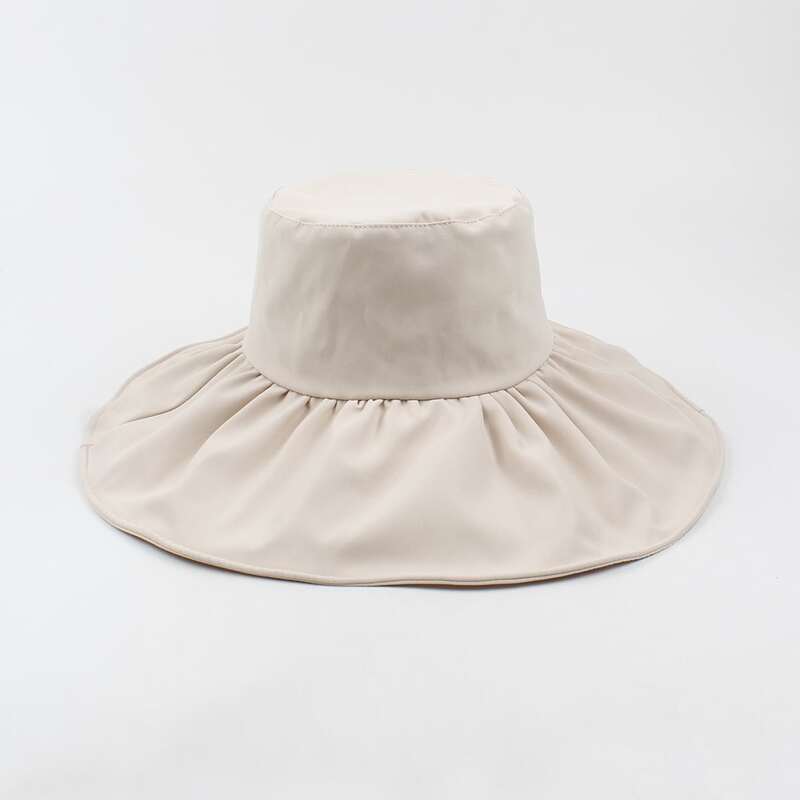 

Solid Bucket Hat, Beige