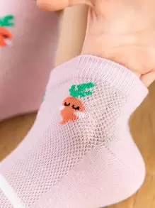 5pairs Baby Cartoon Graphic Socks - Multicolor - View 5