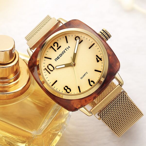 

Mesh Strap Pointer Quartz Watch