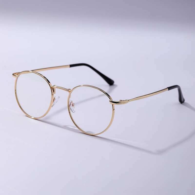 

Guys Metal Frame Eyeglasses, Gold