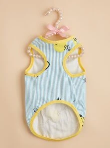 Fruit Print Pet Tank