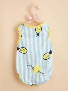 Fruit Print Pet Tank
