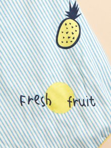 Fruit Print Pet Tank