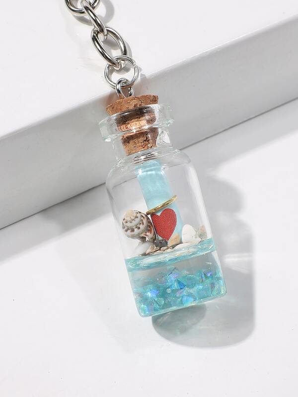 Drifting Bottle Design Keychain SHEIN USA