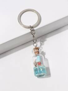 Móc khóa thiết kế chai trôi - Nhiều màu - Xem 4