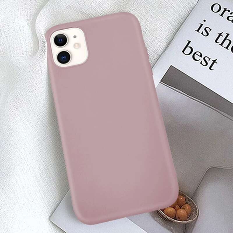

Matte Plain Phone Case, Dusty pink