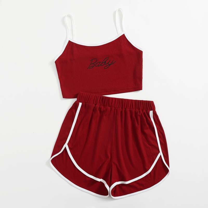 

Letter Ringer Pajama Set, Multicolor