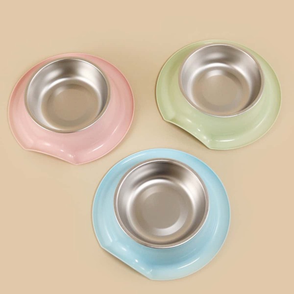 

1pc Random Color Pet Bowl, Multicolor