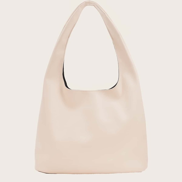 

Minimalist Shoulder Bag, Beige