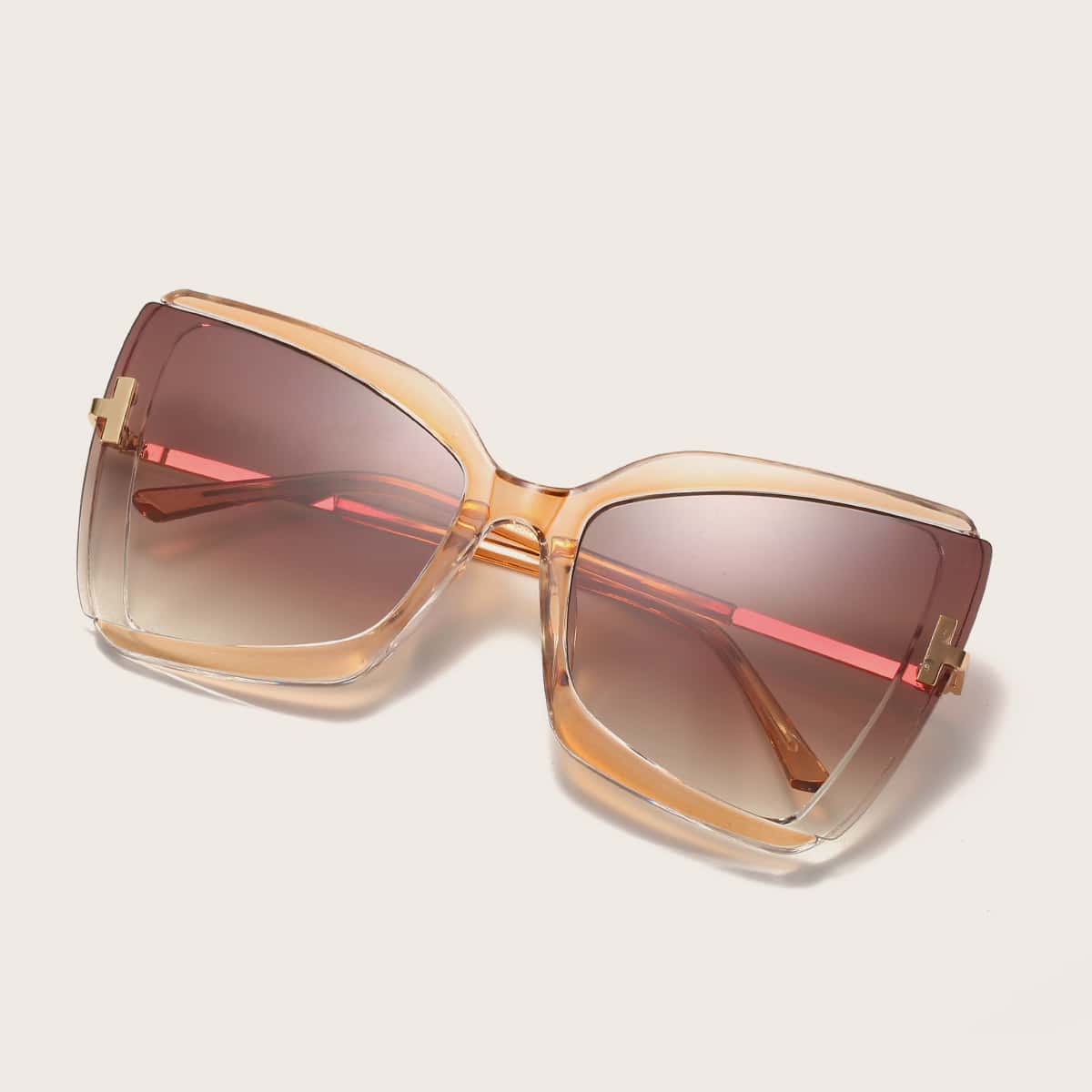 

Acrylic Frame Tinted Lens Sunglasses
