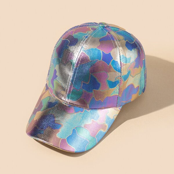

Colorblock Baseball Cap, Multicolor