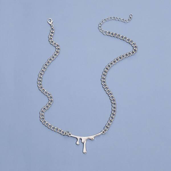 

Minimalist Chain Necklace, Silver