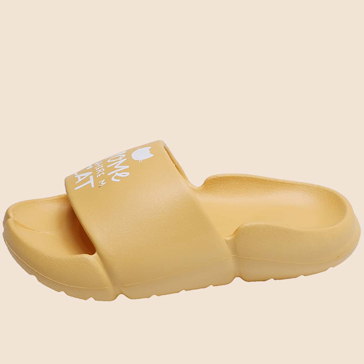 

Cartoon Cat Slides, Yellow