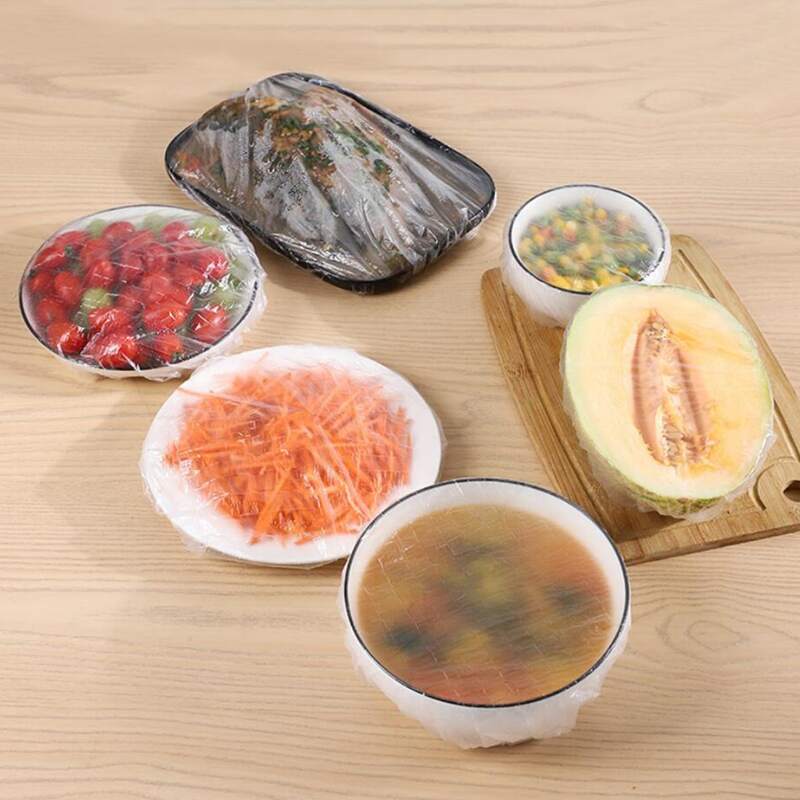 

100pcs Clear Food Fresh Bag