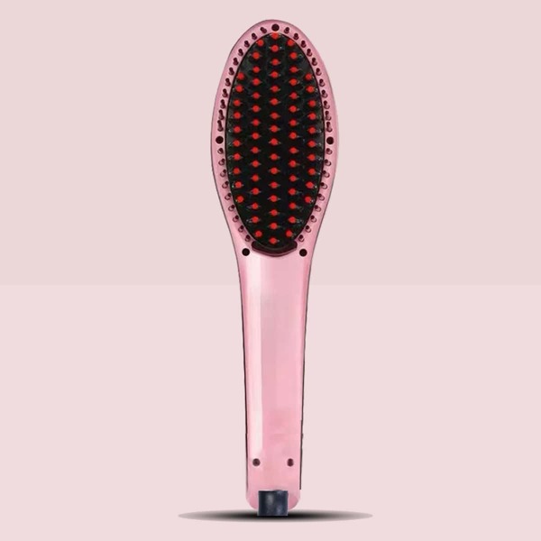 

Metallic Plugging Hair Straightener, Pink