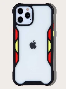 Contrast Trim Case Compatible With iPhone - Black - View 1