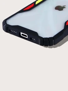 Contrast Trim Case Compatible With iPhone - Black - View 4