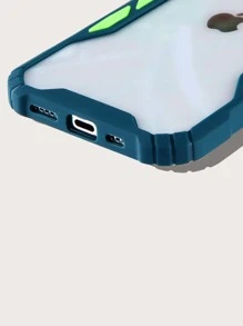 コントラストトリム iPhone用 ケース - ダークグリーン - チェックする 4