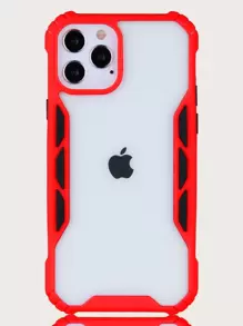 Funda compatible con iPhone anticaída - Rojo - Ver 6