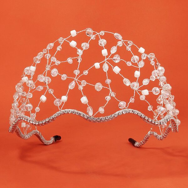 

Rhinestone Decor Headband, Silver