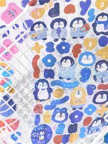 1pc Cartoon Graphic Random Sticker - Multicolor - View 4