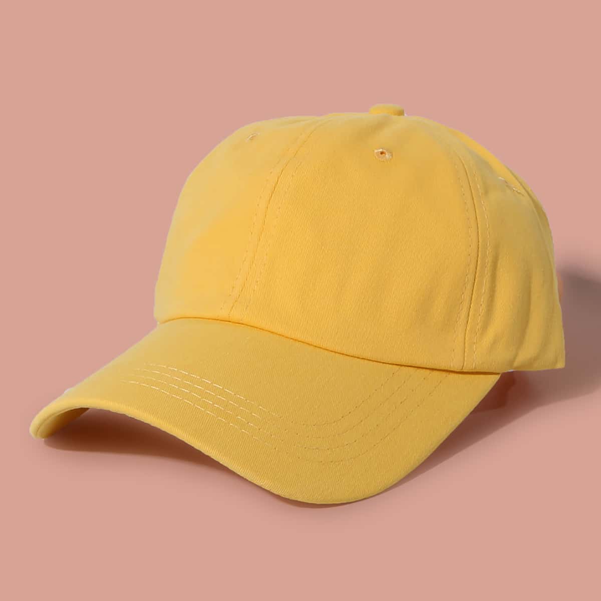 

Solid Baseball Cap, Yellow