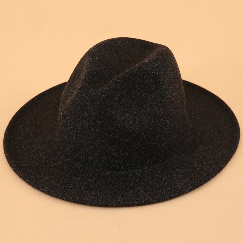 

Solid Floppy Hat, Black