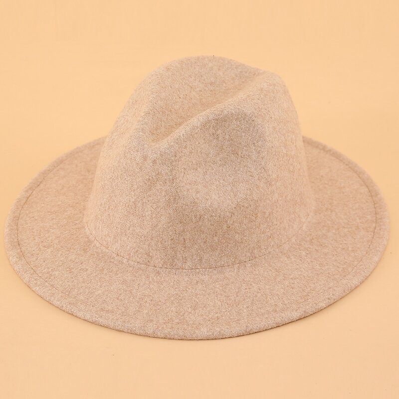 

Solid Floppy Hat, Beige