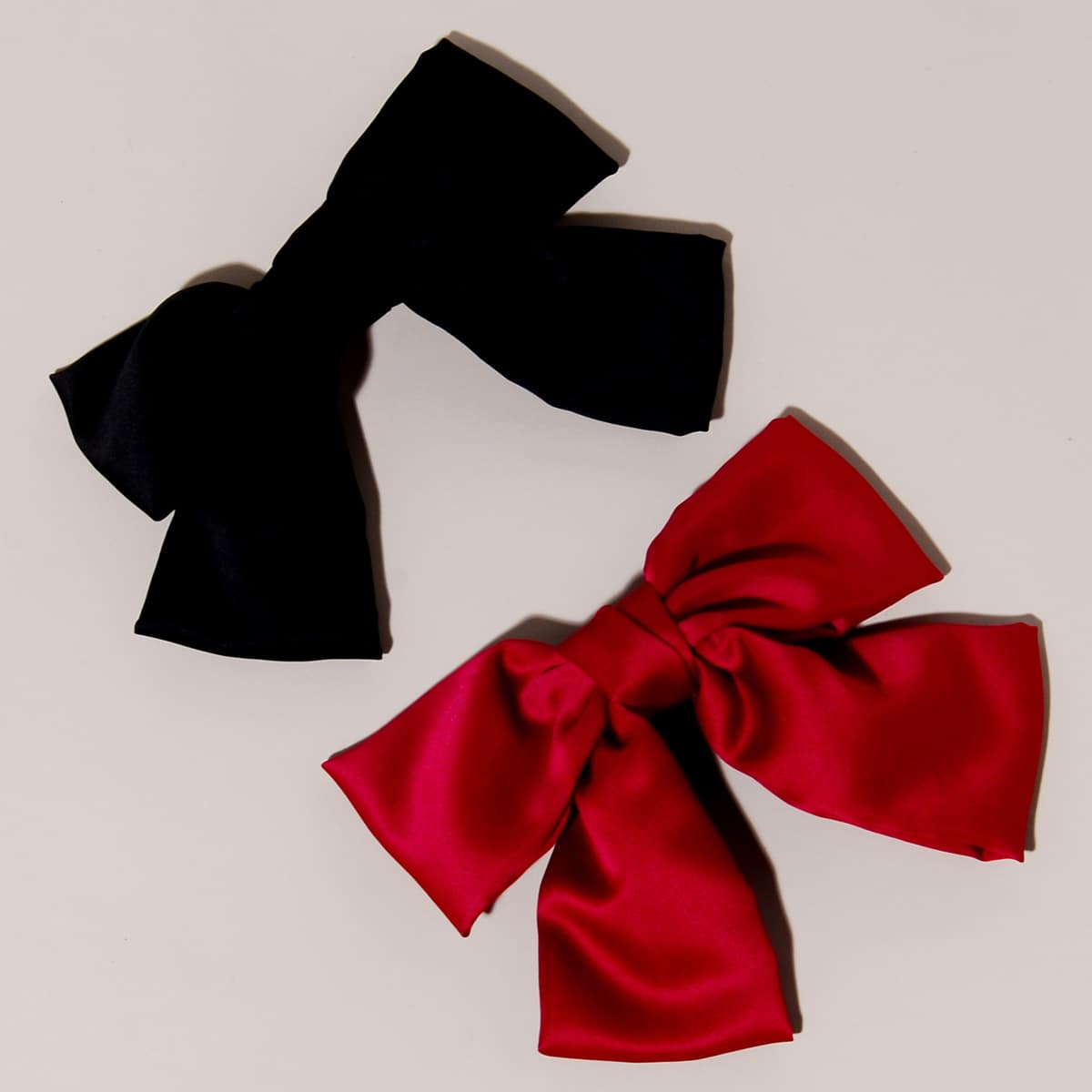 

2pcs Bow Hair Clip, Multicolor