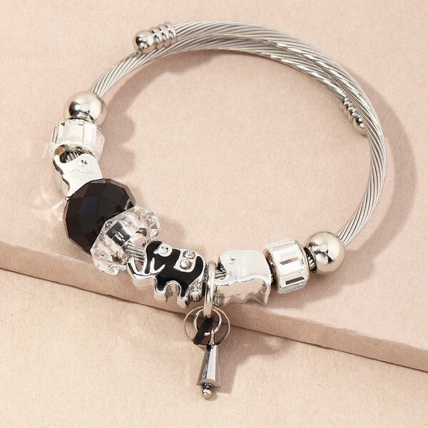 

Elephant Decor Bracelet, Multicolor