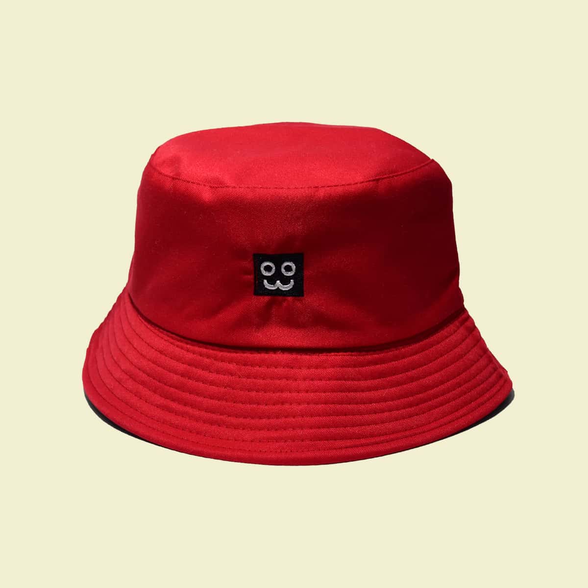 

Cartoon Graphic Bucket Hat, Red