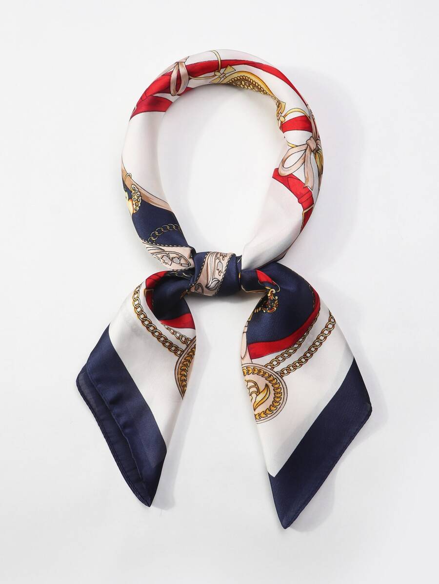 Chain Pattern Bandana - Multicolor - View 1