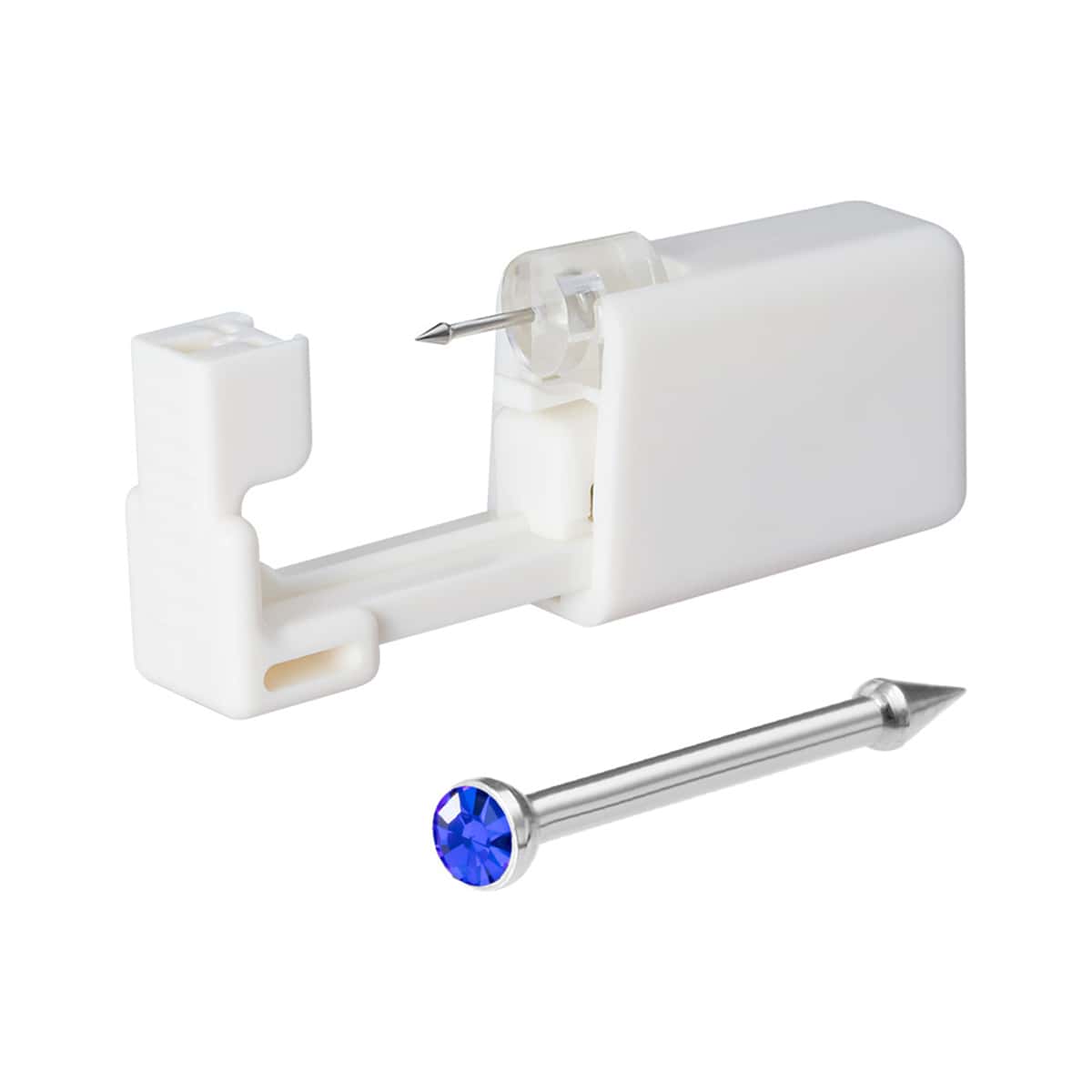 

Guys Disposable Nose Piercing Set, Blue