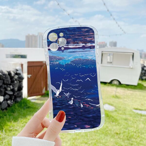 

Bird Pattern Phone Case, Multicolor